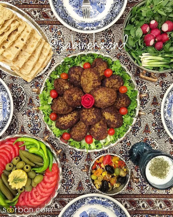 تزیین کتلت برای مهمانی | 25 تزیین کتلت برای مهمانی و مجالس باد بگیر و هنراتو به رخ همه بکش!