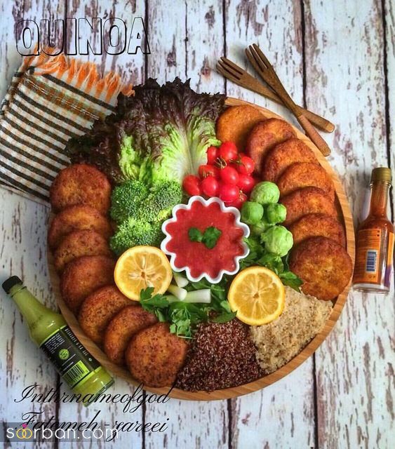 تزیین کتلت برای مهمانی | 25 تزیین کتلت برای مهمانی و مجالس باد بگیر و هنراتو به رخ همه بکش!