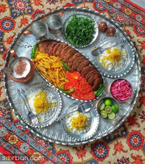تزیین کتلت برای مهمانی | 25 تزیین کتلت برای مهمانی و مجالس باد بگیر و هنراتو به رخ همه بکش!