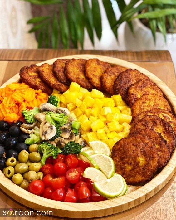 تزیین کتلت برای مهمانی | 25 تزیین کتلت برای مهمانی و مجالس باد بگیر و هنراتو به رخ همه بکش!