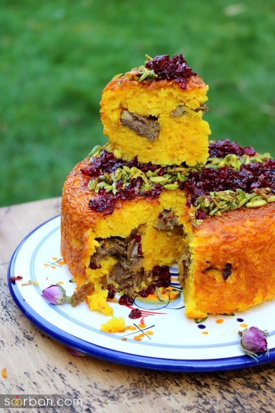 38 مدل تزیین ته چین جدید مجلسی ساده و شیک