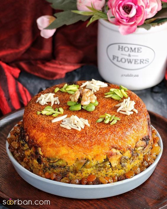38 مدل تزیین ته چین جدید مجلسی ساده و شیک