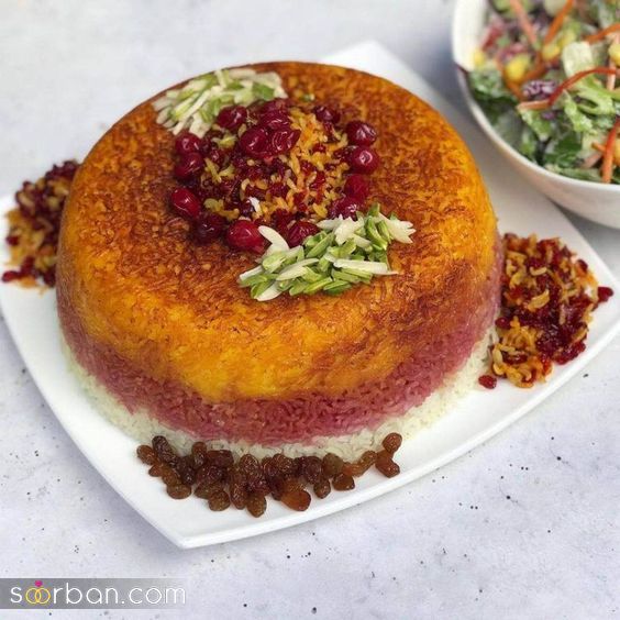 38 مدل تزیین ته چین جدید مجلسی ساده و شیک