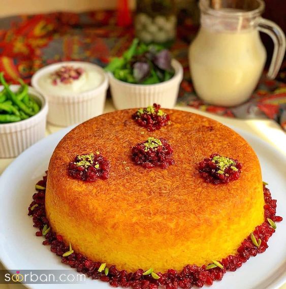 38 مدل تزیین ته چین جدید مجلسی ساده و شیک
