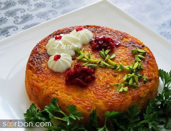38 مدل تزیین ته چین جدید مجلسی ساده و شیک
