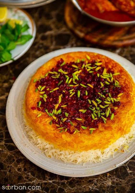38 مدل تزیین ته چین جدید مجلسی ساده و شیک