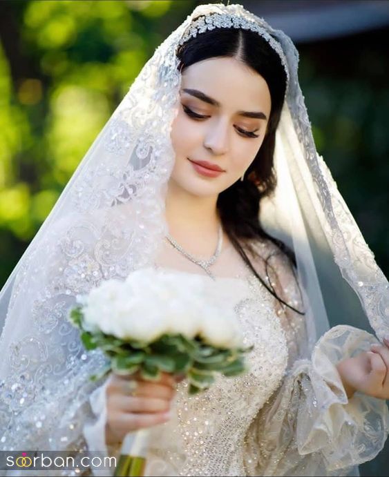 مدل تور عروس 1403 | مدل تور عروس 1403 رویایی و لاکچری که فقط خانم های باکلاس انتخابشون می کنن!