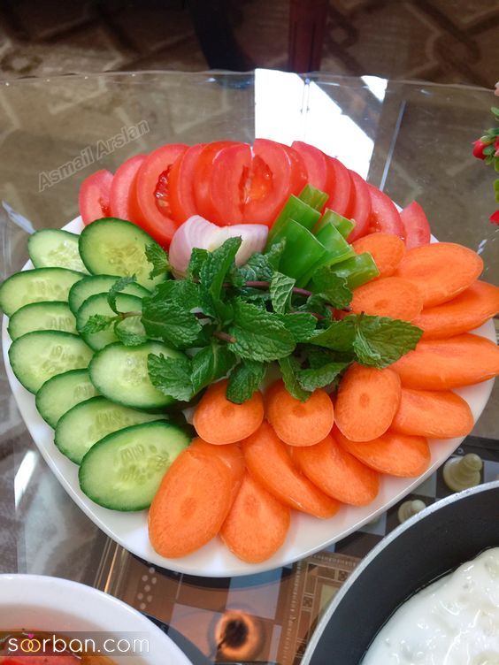 تزیین خیار گوجه | تزیین خیار گوجه برای سر سفره و صبحانه کودک یه بار ببینی یاد می گیری!