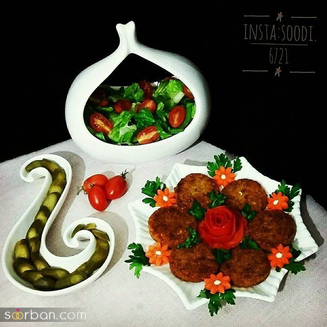 تزیین فلافل با بیش از 45 ایده جدید لاکچری برای تولد و مهمانی های خاص شما