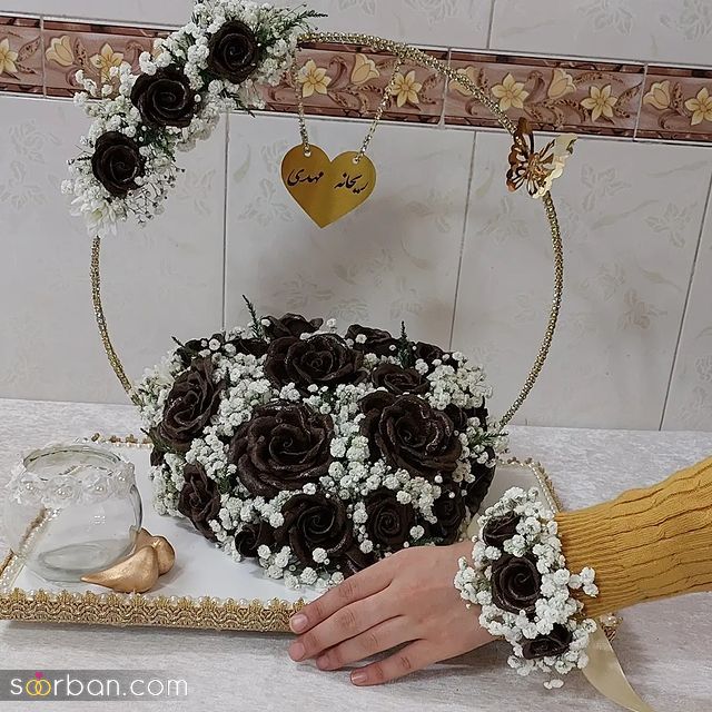 40 مدل تزیین حنا برای حنابندان جدید شیک و ساده برای عروس و داماد