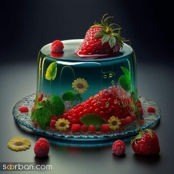 47 مدل تزیین ژله شیک و جذاب با ایده های خلاقانه ساده مجلسی