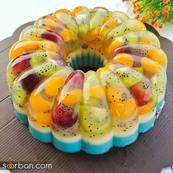 47 مدل تزیین ژله شیک و جذاب با ایده های خلاقانه ساده مجلسی