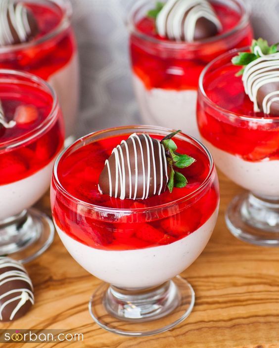 47 مدل تزیین ژله شیک و جذاب با ایده های خلاقانه ساده مجلسی