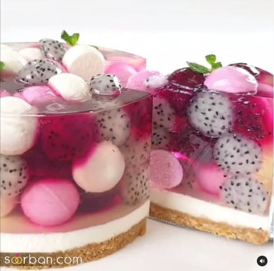 47 مدل تزیین ژله شیک و جذاب با ایده های خلاقانه ساده مجلسی