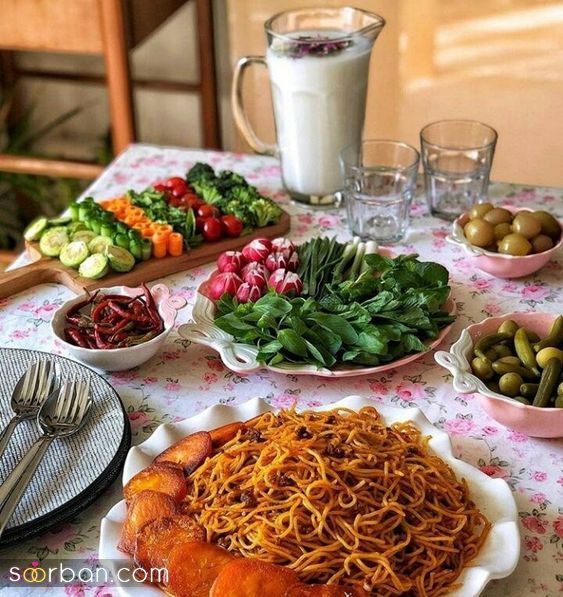 تزیین ماکارونی با 40 ایده جذاب و ساده برای کودکان و مهمانی های خاص شما!