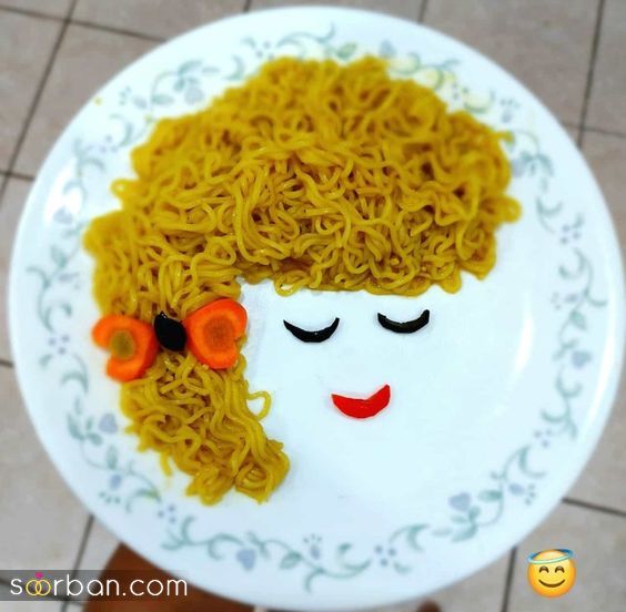 تزیین ماکارونی با 40 ایده جذاب و ساده برای کودکان و مهمانی های خاص شما!