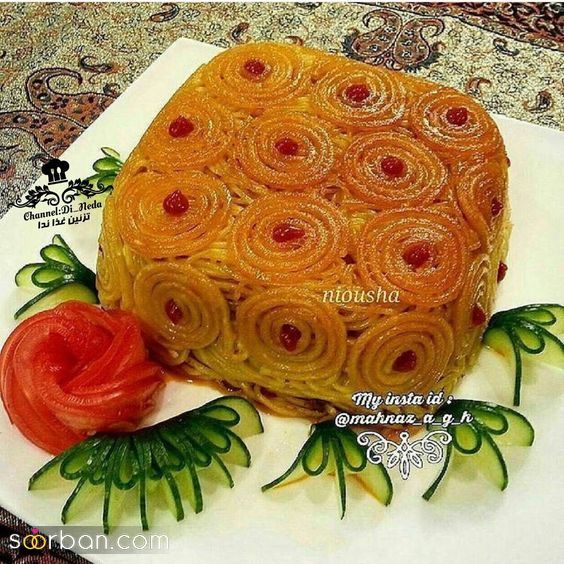 تزیین ماکارونی با 40 ایده جذاب و ساده برای کودکان و مهمانی های خاص شما!