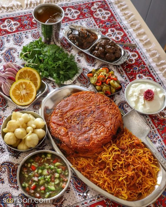 تزیین ماکارونی با 40 ایده جذاب و ساده برای کودکان و مهمانی های خاص شما!