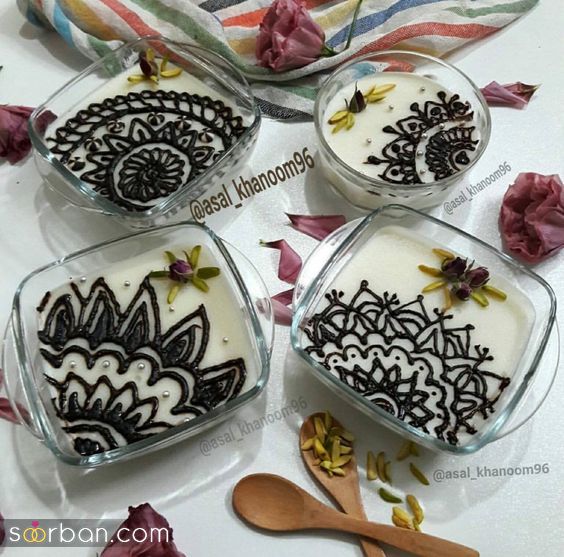 تزیین فرنی با 30 ایده ساده مجلسی و جذاب