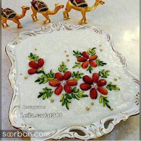تزیین فرنی با 30 ایده ساده مجلسی و جذاب