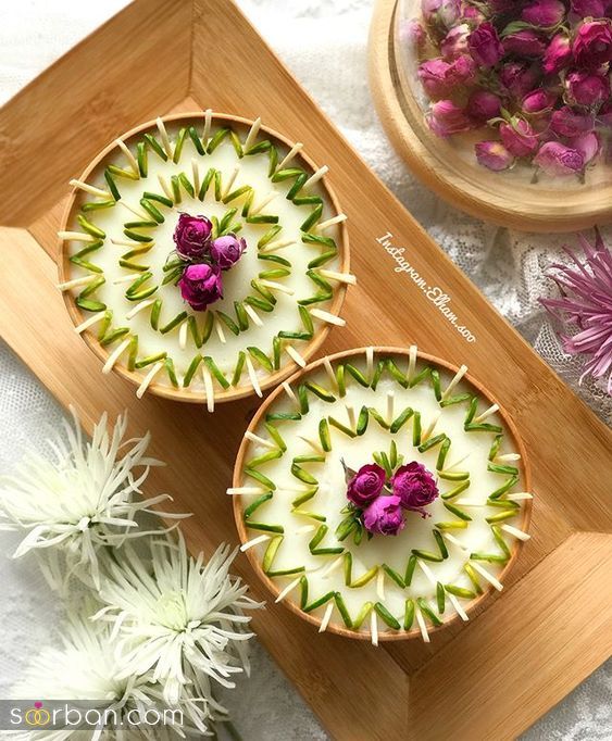 تزیین فرنی با 30 ایده ساده مجلسی و جذاب