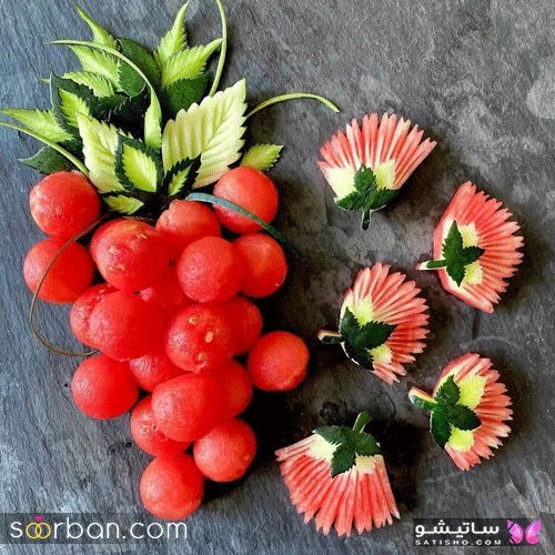 تزیین هندوانه ساده با 35 ایده جدید و شیک که به راحتی در خانه میتوانید انجام دهید!