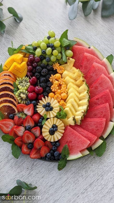 تزئین میوه های تابستانی | تزیین میوه های تابستانی برای مهمانی و تولد میخوای پذیرایی خاص و باکلاس داشته باشی؟
