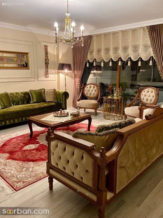 چیدمان جهیزیه عروس 1403 | چیدمان جهیزیه عروس 1403 مبلمان و اتاق خواب و آشپزخونه اینطوری قشنگ تره!