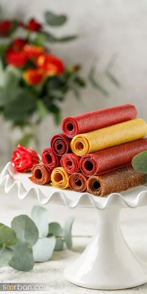 40 ایده تزیین لواشک جدید 1403 فوق العاده شیک و جذاب
