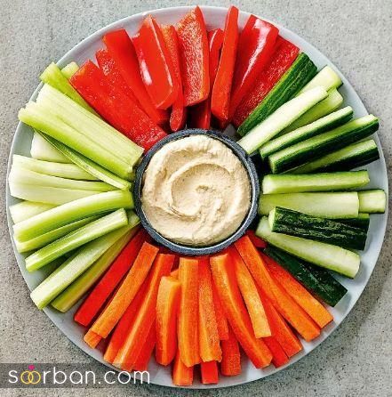 تزیین گوجه با 46 ایده جدید جذاب و ساده برای یک سفره آرایی لاکچری