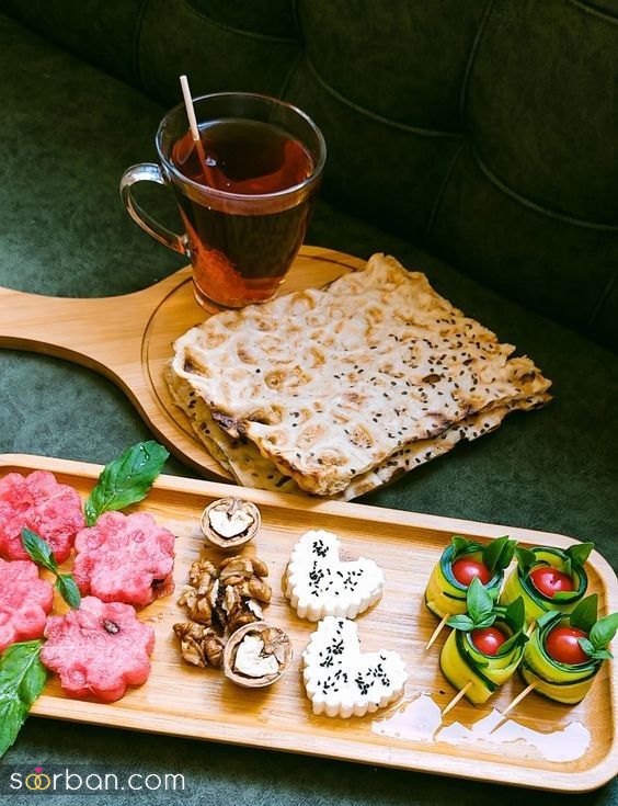 تزیین گوجه با 46 ایده جدید جذاب و ساده برای یک سفره آرایی لاکچری