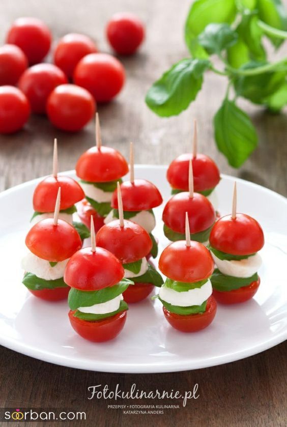 تزیین گوجه با 46 ایده جدید جذاب و ساده برای یک سفره آرایی لاکچری