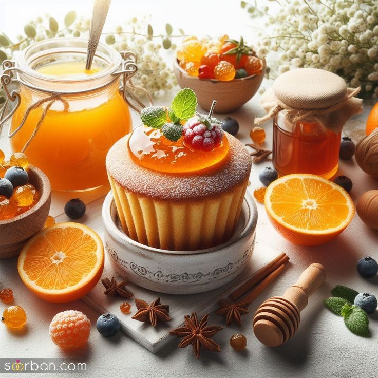 35 ایده تزیین کیک پرتقالی جدید فوق العاده شیک و جذاب برای یک عصرانه لاکچری