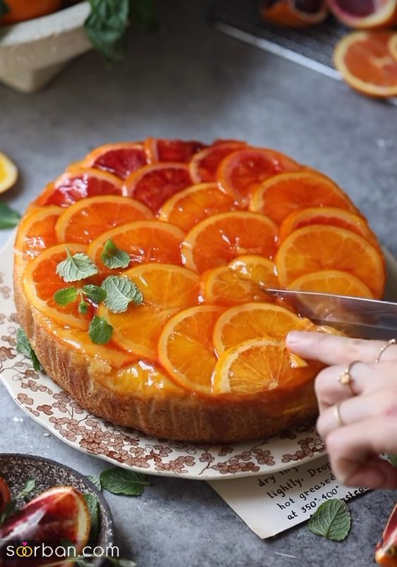 35 ایده تزیین کیک پرتقالی جدید فوق العاده شیک و جذاب برای یک عصرانه لاکچری