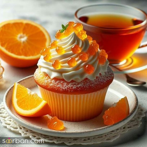 35 ایده تزیین کیک پرتقالی جدید فوق العاده شیک و جذاب برای یک عصرانه لاکچری
