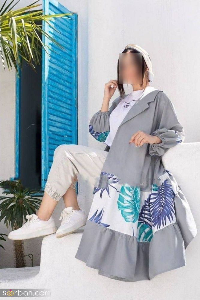 مانتو خنک تابستانه | جدیدترین مانتو خنک تابستانه 1403 و مانتو نخی برای روزهای گرم و سوزان