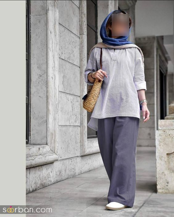 مانتو خنک تابستانه | جدیدترین مانتو خنک تابستانه 1403 و مانتو نخی برای روزهای گرم و سوزان