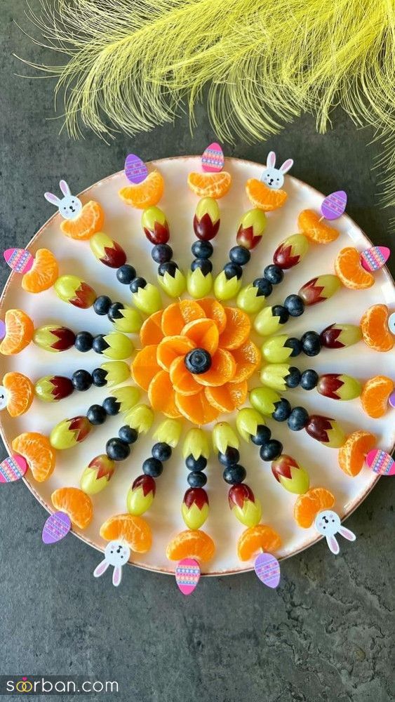 40 ایده تزیین میوه با سیخ چوبی با مدل های خلاقانه برای مهمانی تولد و مدرسه با دیزاینی لاکچری
