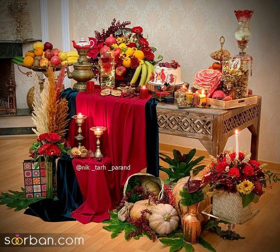 63 ایده تزیین یلدایی عروس فوق العاده شیک لاکچری با مدل های های منحصربه فرد