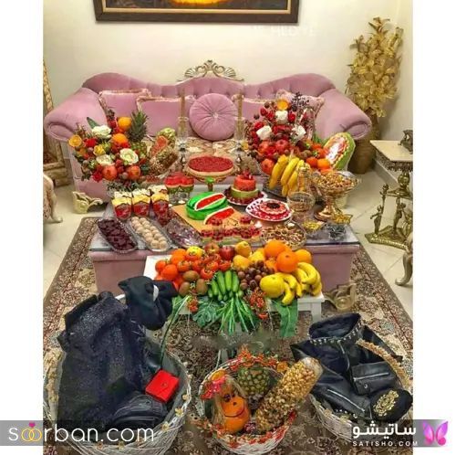 63 ایده تزیین یلدایی عروس فوق العاده شیک لاکچری با مدل های های منحصربه فرد