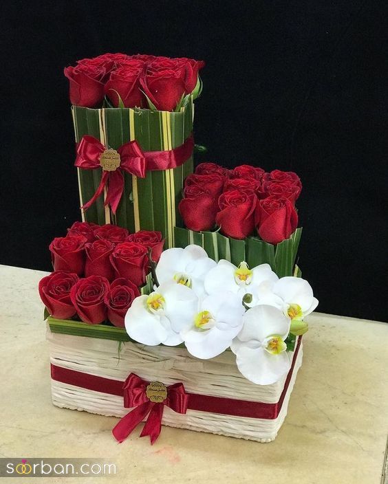 40 ایده تزیین گل رز جدید 2024 با مدل های خلاقانه ساده و لاکچری برای با سلیقه ها