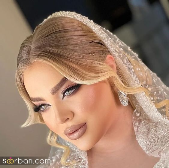 مدل مو عروس با مو بلوند | مدل مو عروس با مو بلوند و روشن 1403 همشون متفاوت باکلاس و جدید هستن!
