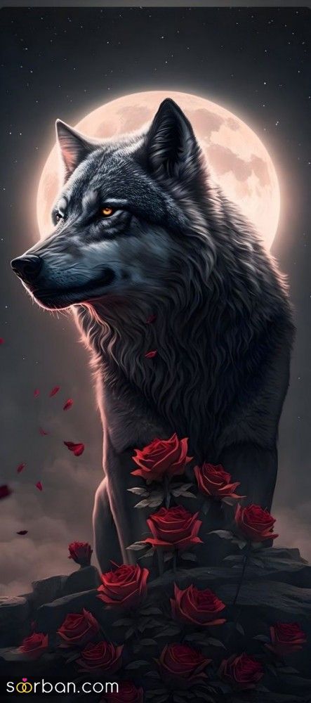 40 عکس گرگ فوق العاده خفن و خیره کننده برای خاص ترین پروفایل