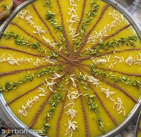 40 مدل تزیین شله زرد با دارچین با بهترین ایده ها و طرح های خاص ساده و شیک