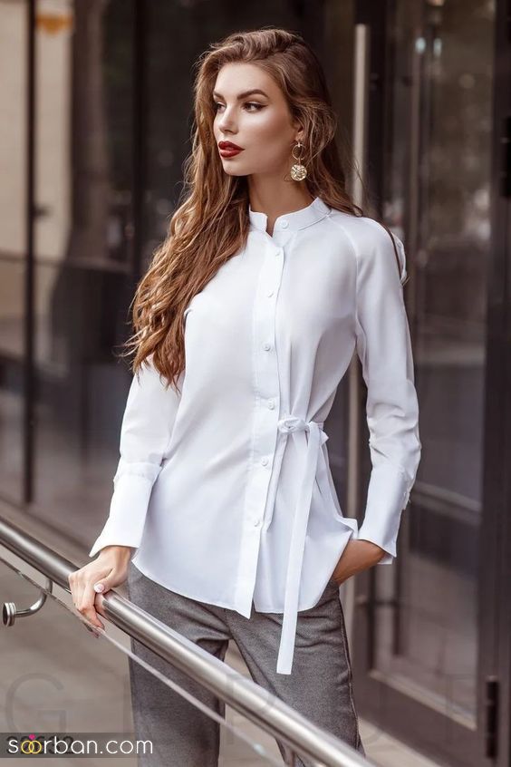 شومیز مخصوص خواستگاری 1403 با دامن و شلوار اینطوری مادرشوهر اینده عاشقت میشه!