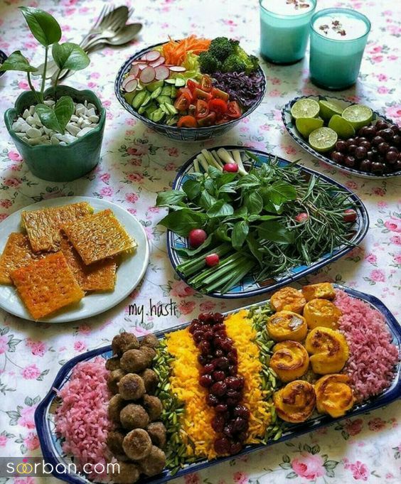 ایده تزیین شام دونفره برای تازه عروس | ایده تزیین شام دونفره برای تازه عروس با این غذاها دل از دلبر ببر!