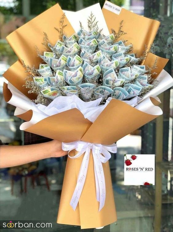 38 ایده تزیین پول برای عروس جدید 1403 با مدل های خلاقانه ساده و شیک برای یک هدیه خاص