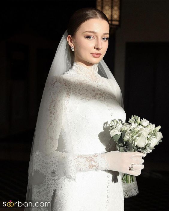 عکس شینیون مو جمع عروس 1403 اگه مدل موی بسته عروس می پسندی باید ببینی
