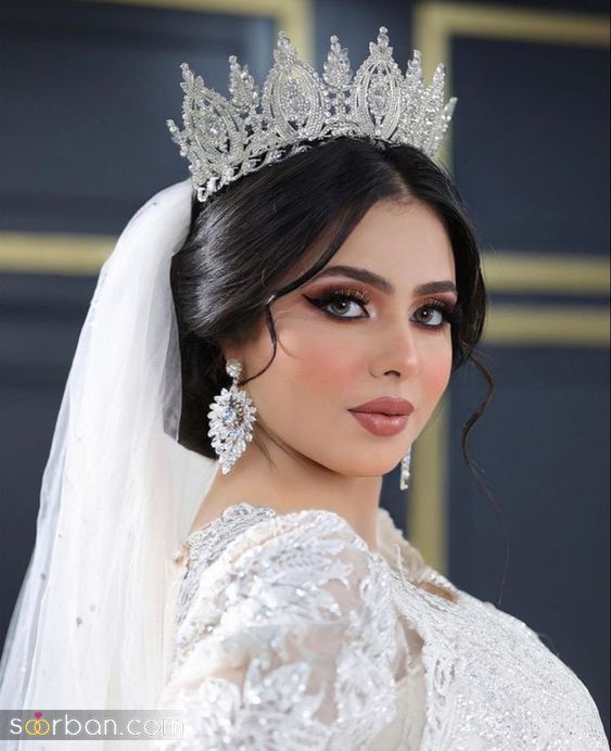 عکس شینیون مو جمع عروس 1403 اگه مدل موی بسته عروس می پسندی باید ببینی