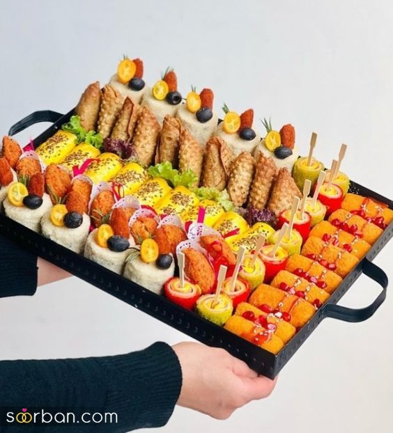 فینگر فود برای مهمانی عصرانه 1403 تولد و مراسم که واقعا راحت و کم هزینه هستن